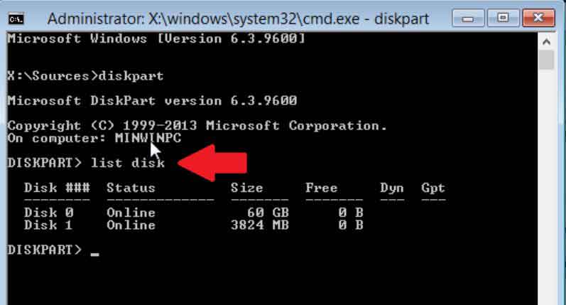 Lỗi “Windows cannot be installed to this disk&#8221;