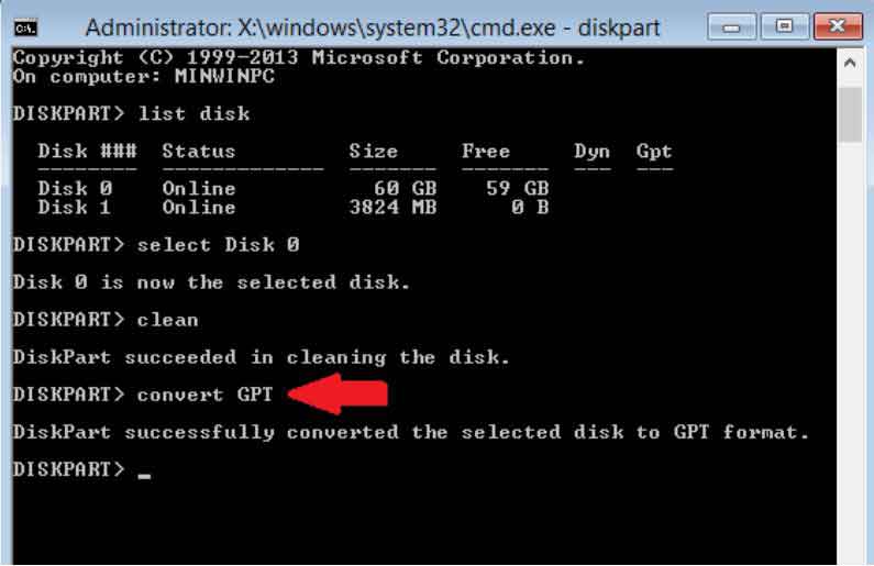 Lỗi “Windows cannot be installed to this disk&#8221;