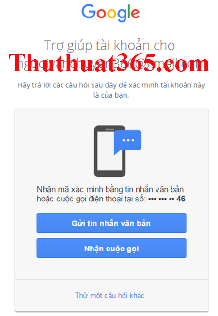 Hướng dẫn thay đổi, tìm lại mật khẩu gmail, tài khoản google