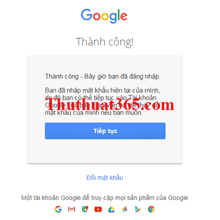 Hướng dẫn thay đổi, tìm lại mật khẩu gmail, tài khoản google