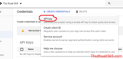 Hướng dẫn lấy API Key và Client ID google thành công 100%