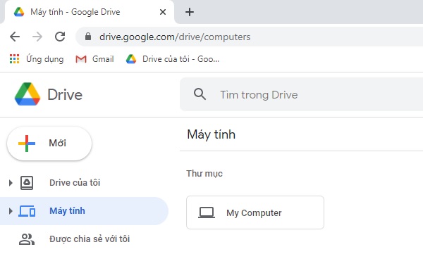 Đồng bộ hóa dữ liệu trên máy tính lên Google drive