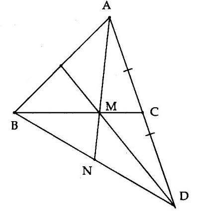 Dạng bài sử dụng tính chất trọng tâm của tam giác- Hình học 7