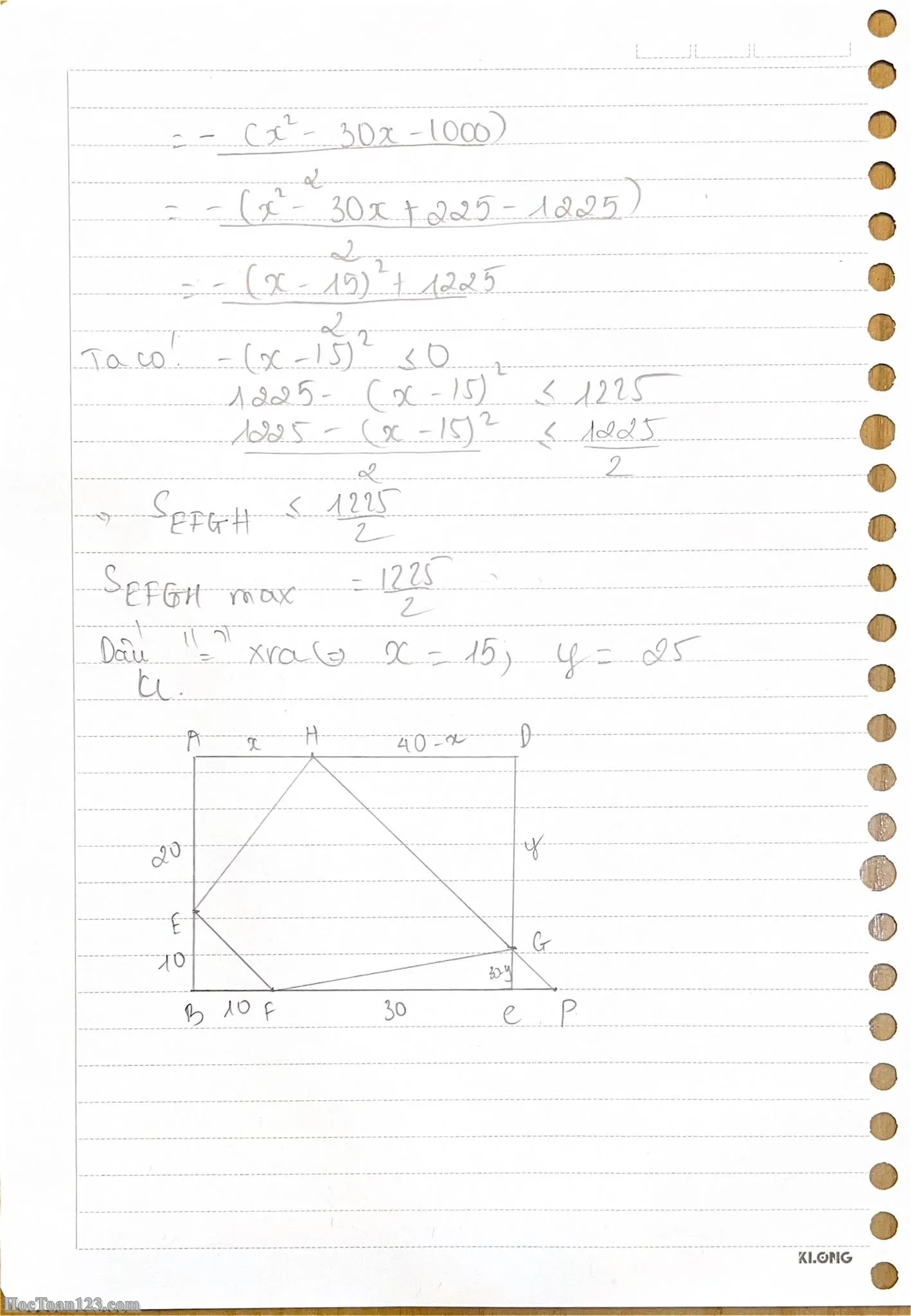 Đề khảo sát Toán 9 tháng 12 năm 2025 THCS Thịnh Quang – Đống Đa có đáp án